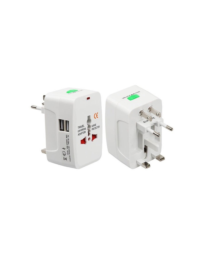 ADAPTADOR MULTIPLE DE VIAJE 220VLS SM0110