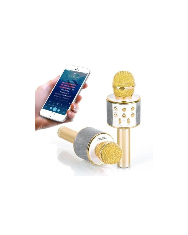 MICROFONO BLUETOOTH C/TF C/USB C/EFECTOS WSTER SK:D18 SUONO