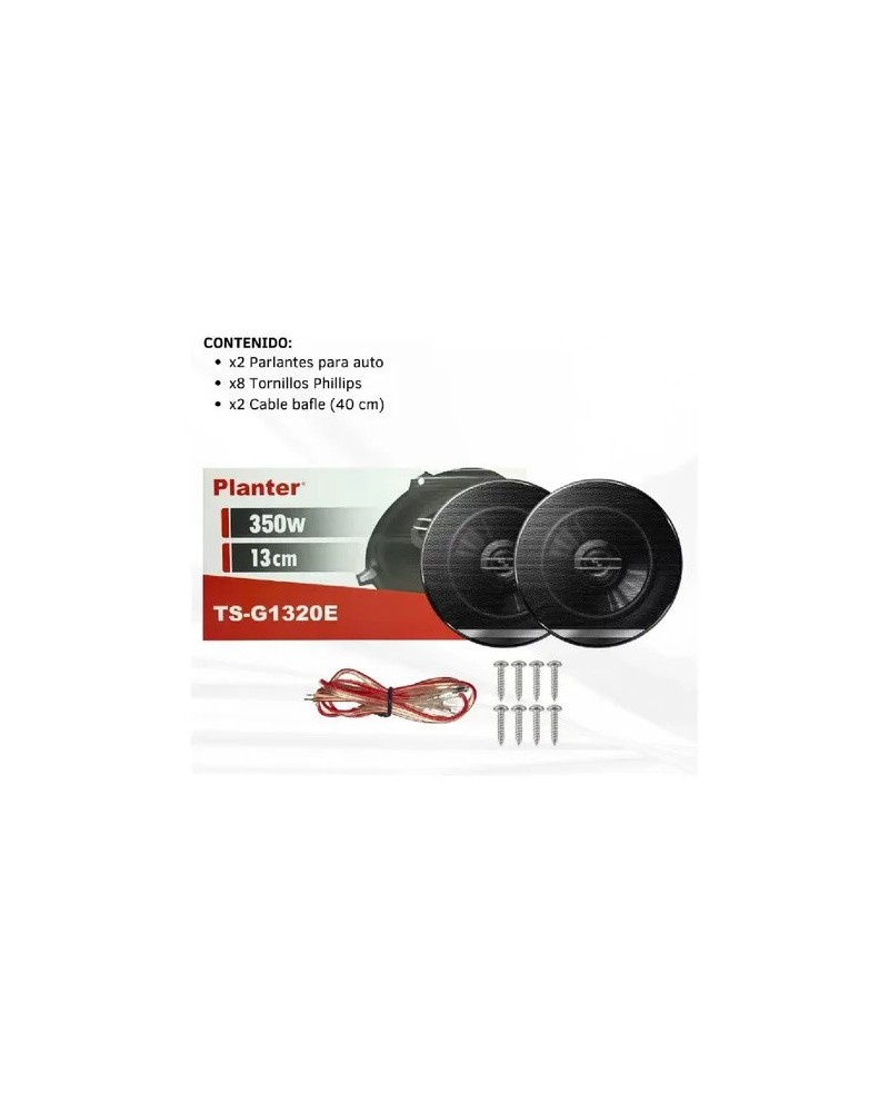 PARLANTES P/AUTO 6X6 3500W 10CM TS-G1320E PLANTER