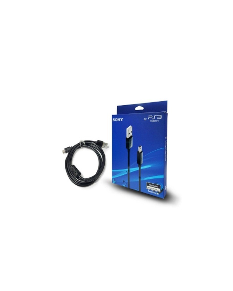 CABLE USB V3 MINI USB C/FILTRO PARA PS3 EN CAJA SONY