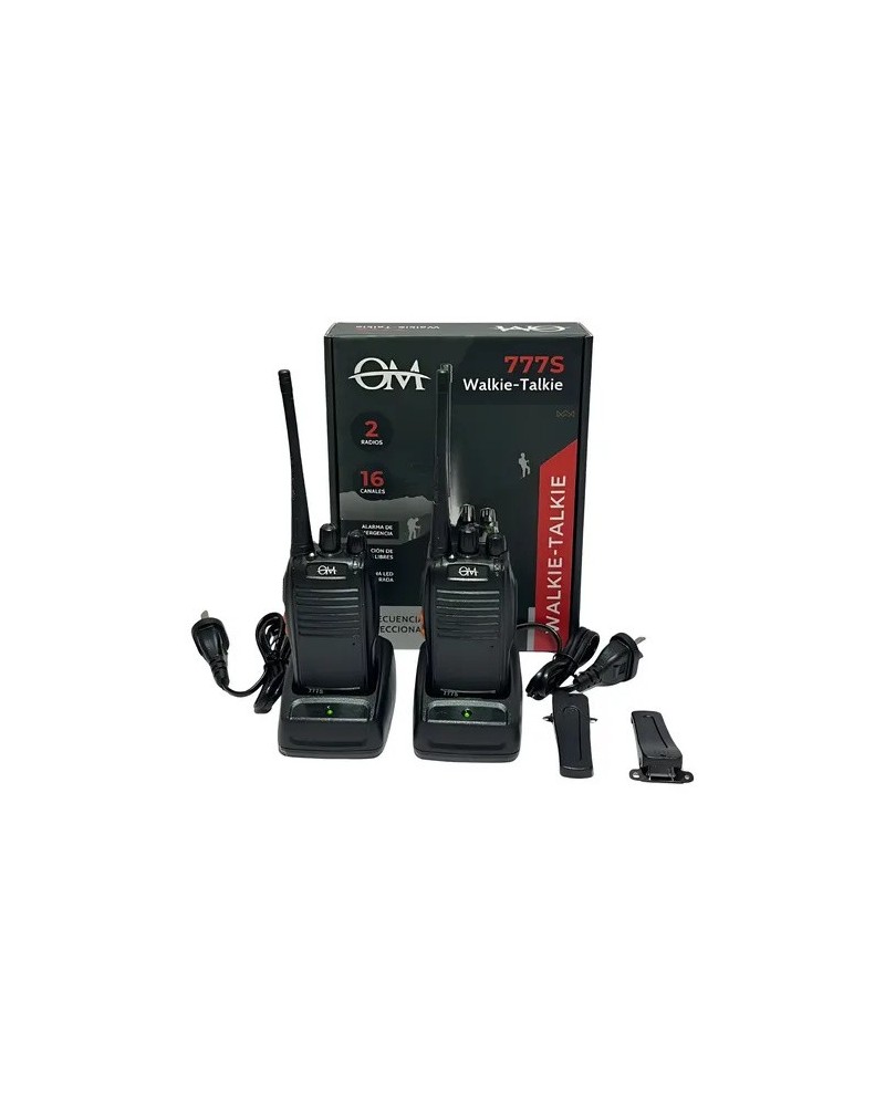 RADIO WALKIE-TALKIE 16 CANALES 3KMT 777S OM