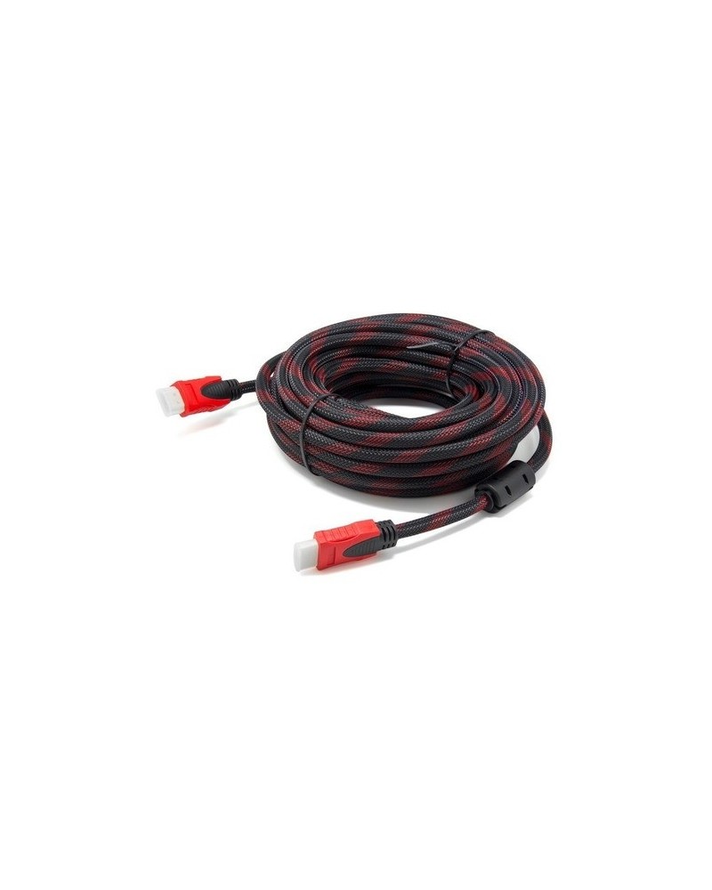 CABLE HDMI M/M 10MTS MALLADO C/FILTRO DINAX