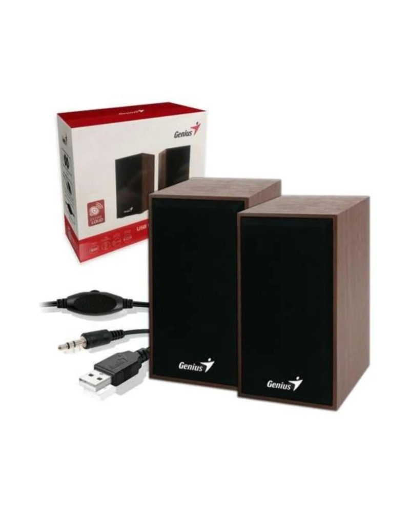 PARLANTES P/PC DE MADERA SP-HF180 GENIUS