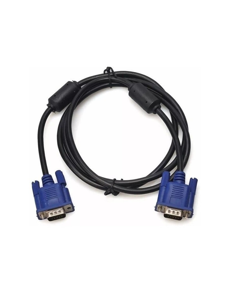 CABLE VGA M/M 1.5MTS NEGRO C/FILTRO