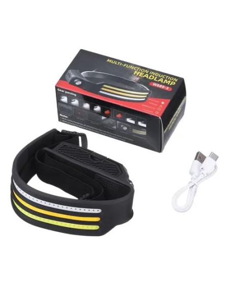 LINTERNA MINERA 1 LED + REFLECTOR MINERA W689-3