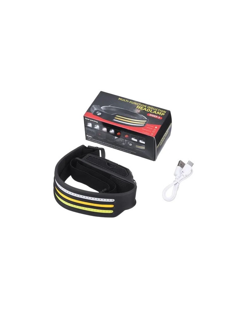 LINTERNA MINERA 1 LED + REFLECTOR MINERA W689-3
