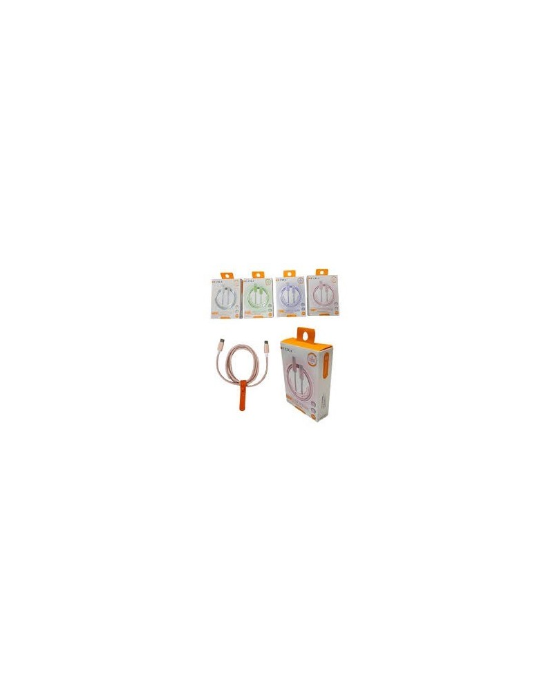 CABLE TIPO C A IPHONE 27W ROSA EZ-W154 EZRA