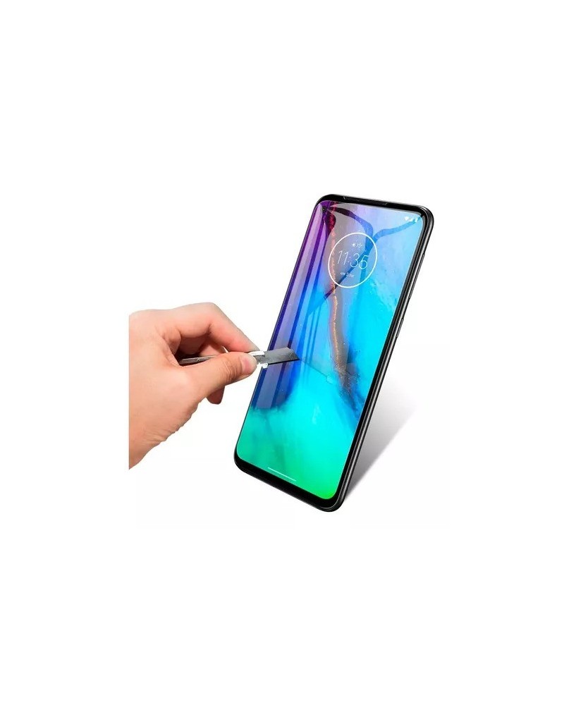 VIDRIO TEMPLADO MOTOROLA MOTO G8 PLUS CON NOTCH 147X67 GLASS