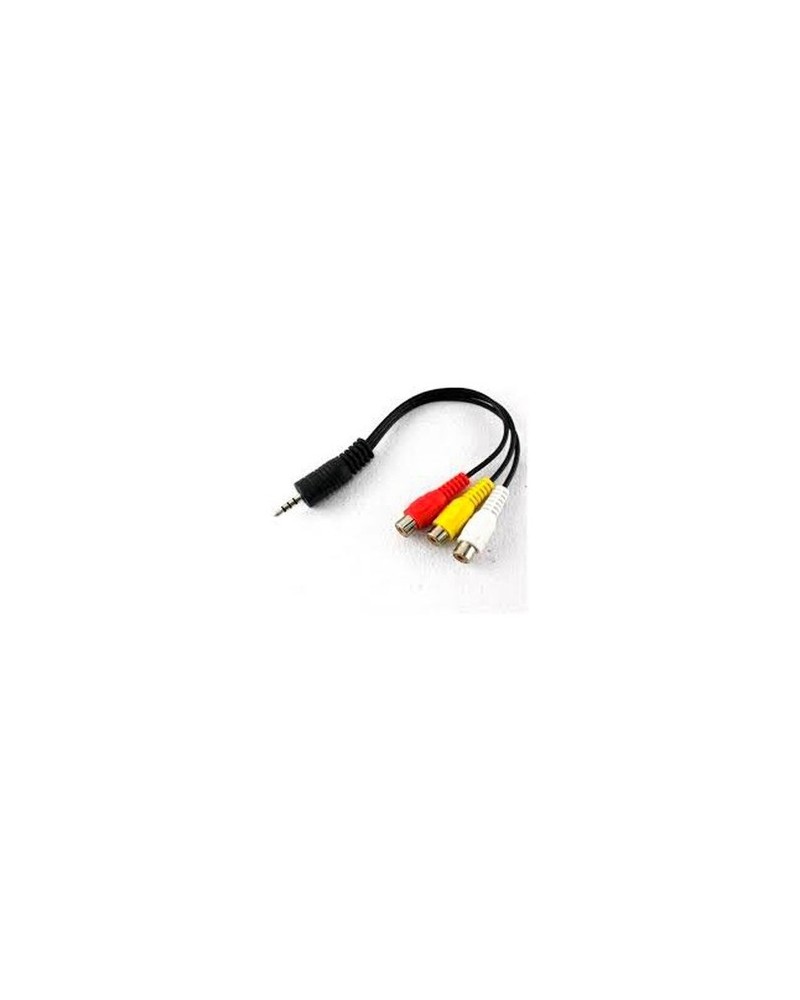 ADAPTADOR 3.5 M A RCA H X 3