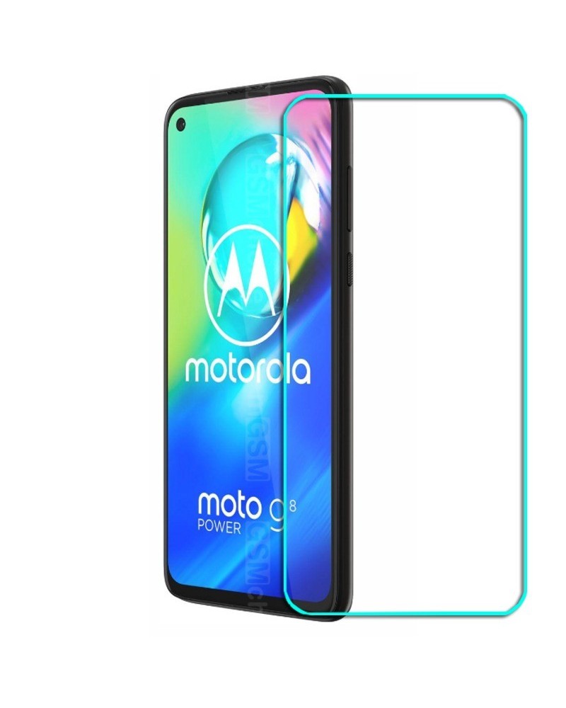 VIDRIO TEMPLADO MOTOROLA MOTO G8 SIN NOTCH 149X68 TEMPERED GLASS