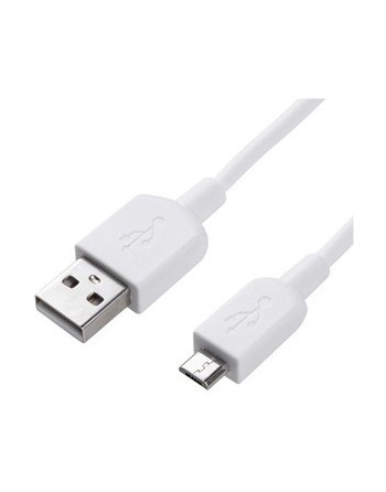 CABLE USB MICRO USB 1.5MTS MALLADO BLANCO PRO21