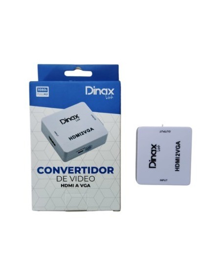 CONVERSOR DE HDMI A VGA DX-CONV2VGA DINAX