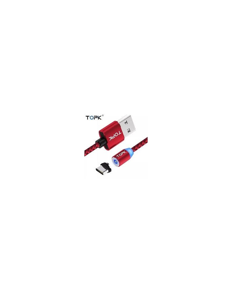 CABLE USB TIPO C MAGNETICO 360g C/LUZ X-CABLE TMCB 6110 TIME