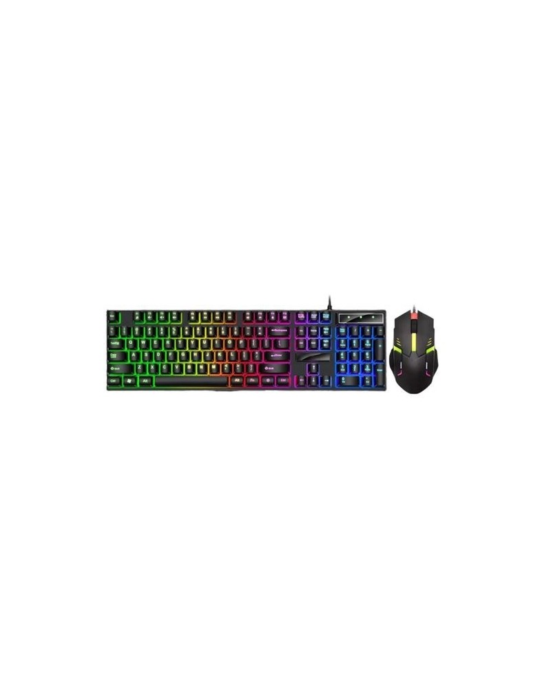 KIT TECLADO + MOUSE GAMER RETROILUMINADO RGB 2 EN 1 DX-COMBXTM96 DINAX