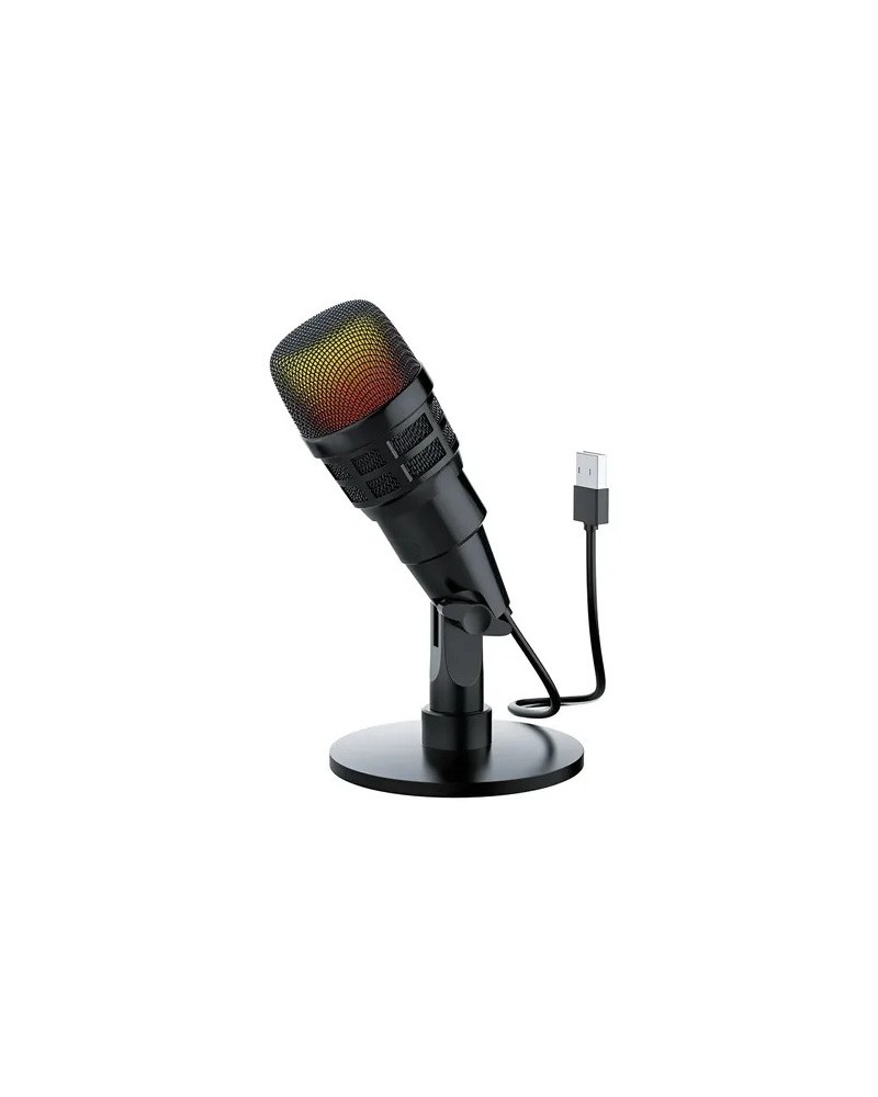 MICROFONO TIPO STREAMING USB RGB MODX-066 XAEA