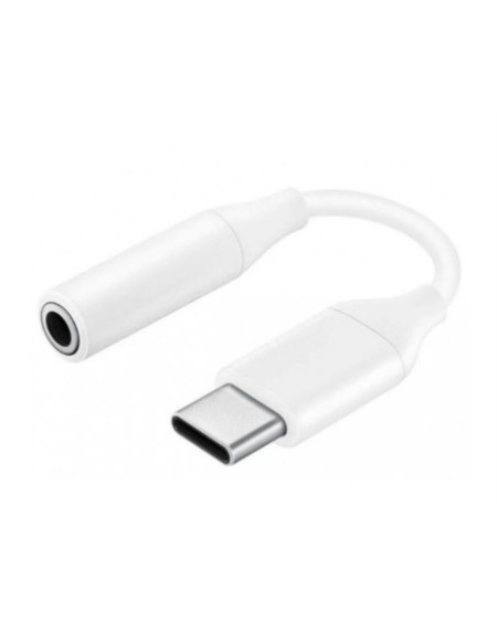 ADAPTADOR TIPO C A 3.5H PARA AURICULAR BLANCO