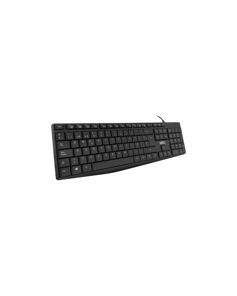 TECLADO USB NEGRO OFFCIE KBG-204 V2.0 GTC