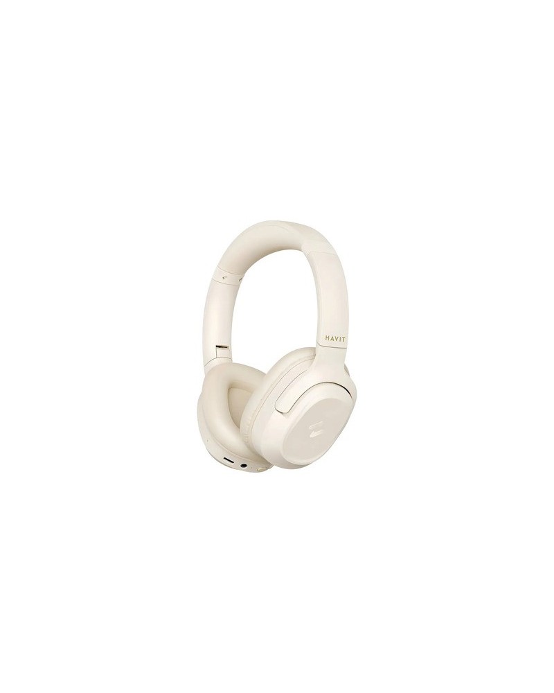 AURICULAR BLUETOOTH VINCHA BEIGE  AJUSTABLE HEADBAND H628BT-BG HAVIT