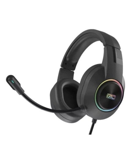 AURICULAR GAMER NEGRO RGB HEADSET GAMER HSG-200 GTC