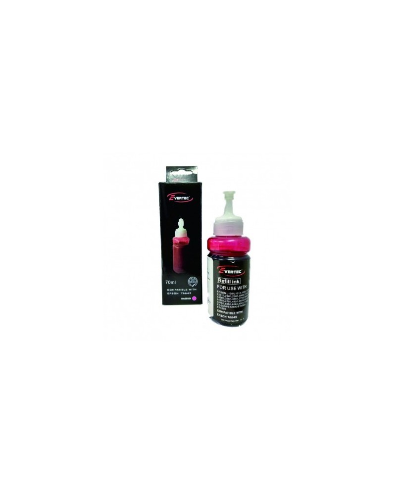 TINTA EPSON MAGENTA T6643 100ML EVERTEC