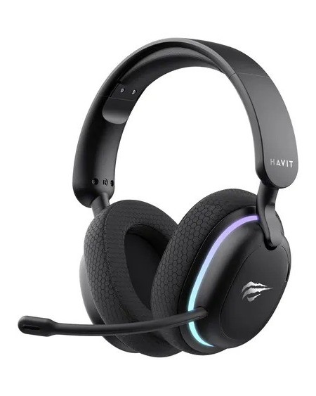 AURICULAR GAMER NEGRO RGB GAMENOTE FUXI-H7 HAVIT