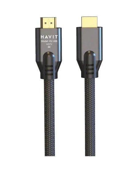 CABLE HDMI M/M 1.8MTS 2.1 STANDAR FULL SPEED HV-X88 HAVIT