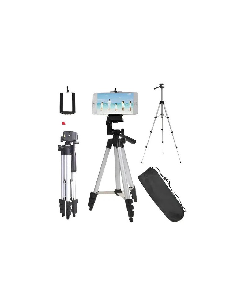 TRIPODE P/CAMARA Y CELULAR 180G 2KG KVT-449 KOLKE