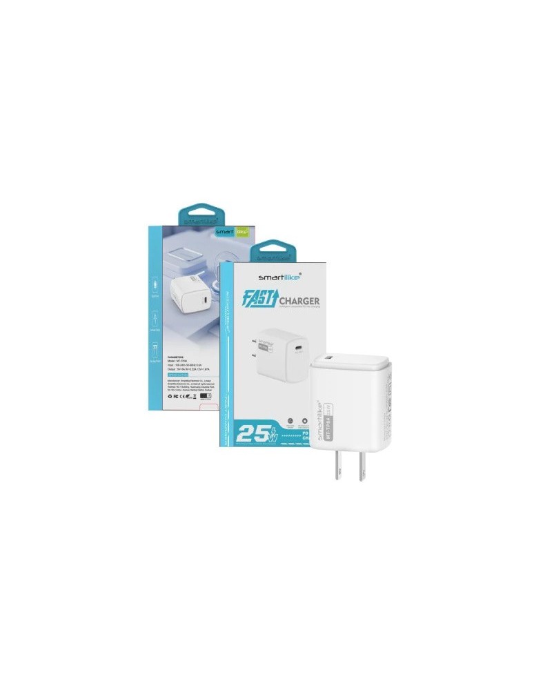 CARGADOR 220V A USB TIPO C PD25W CHARGE MAX AXER