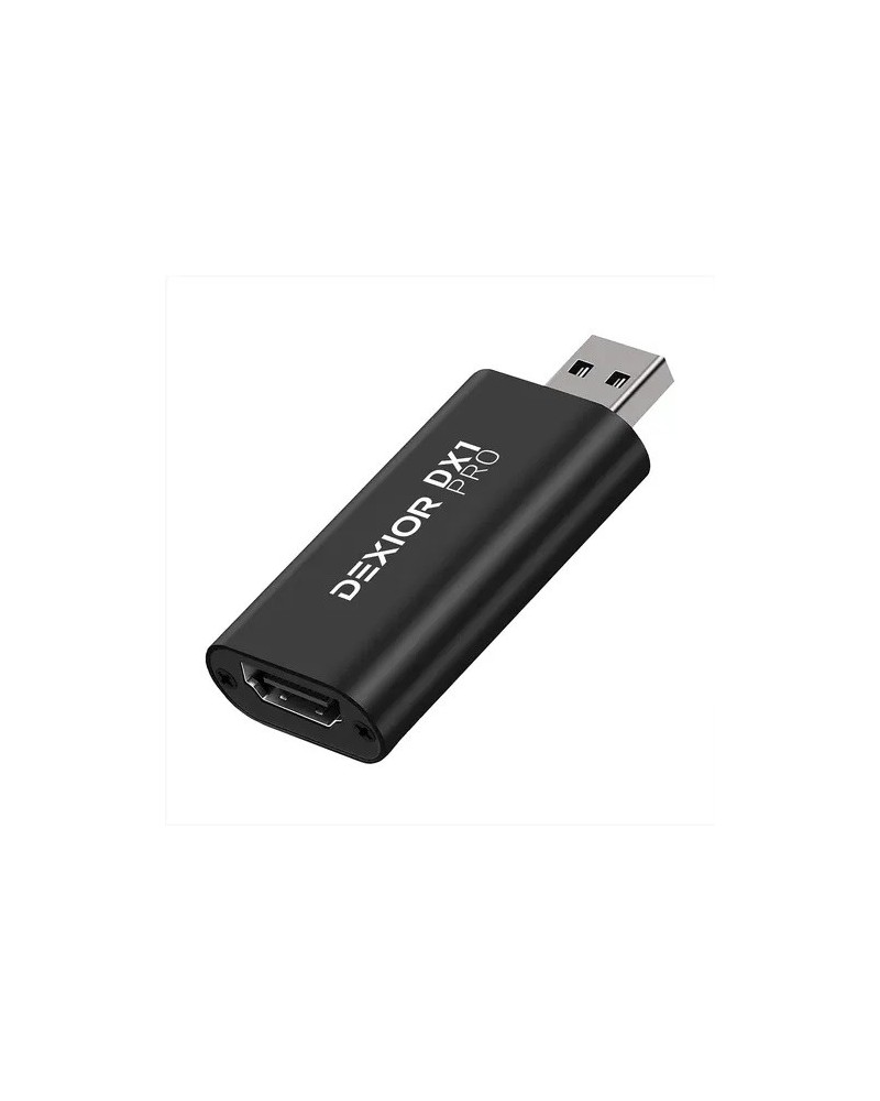 CATURADORA DE VIDEO USB A HDMI FULL HD 1080P STREAMING DEXIOR