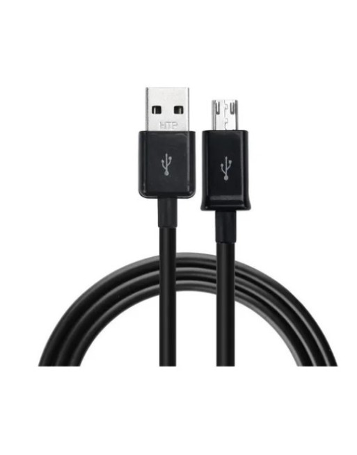 CABLE USB MICRO USB 2.4A 1.25MTS NEGRO AX14456 AXER