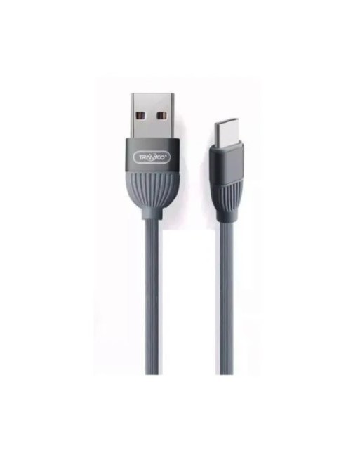 CABLE USB TIPO C 2.4A 1.25MTS PLATA AX14466 AXER