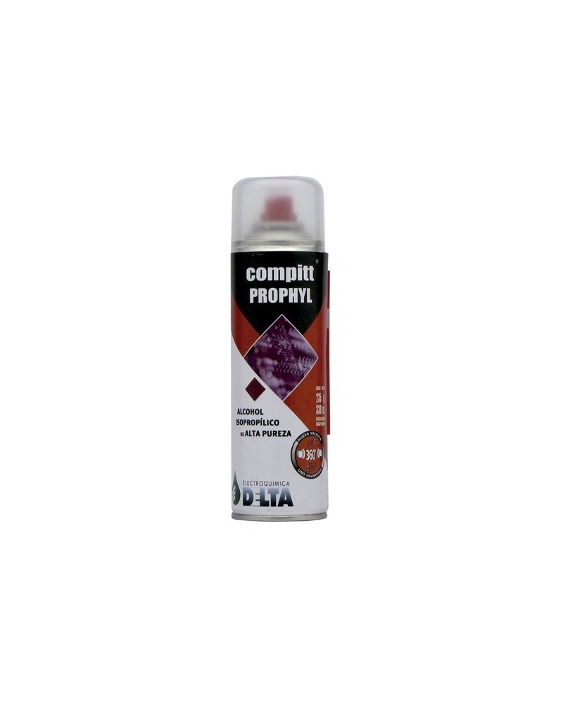 ALCOHOL ISOPROPILICO COMPITT 235G 330CC DE ALTA PUREZA DELTA