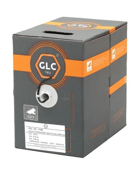CABLE DE RED UTP X MTS CAT5E INT/EXT POE CE-1106 GLC
