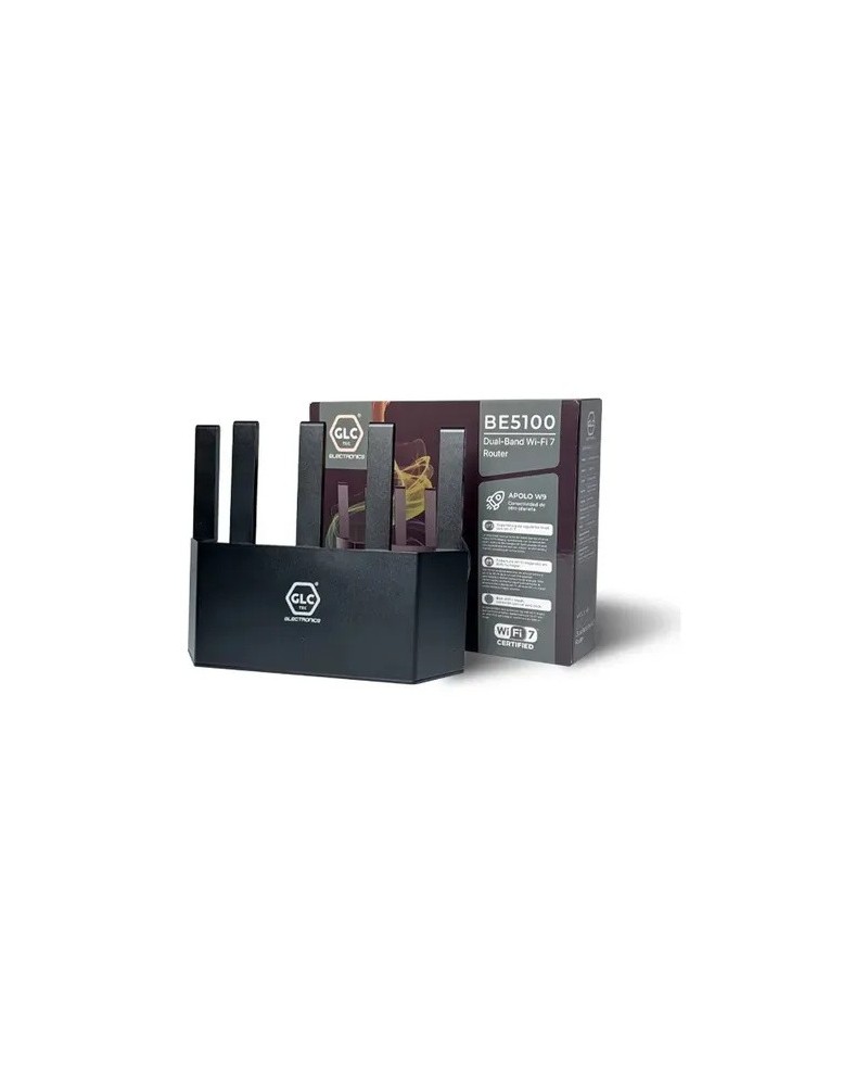 ROUTER WLS 5 ANTENAS DUAL APOLO W9 BE5100 WIFI 7 TR069 WAN 2.5G GLC