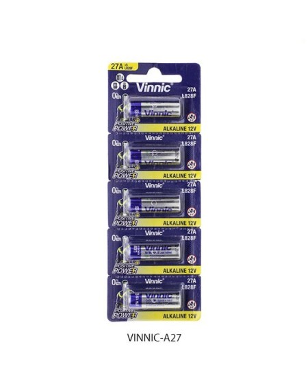 PILA A27 ALCALINA VINNIC