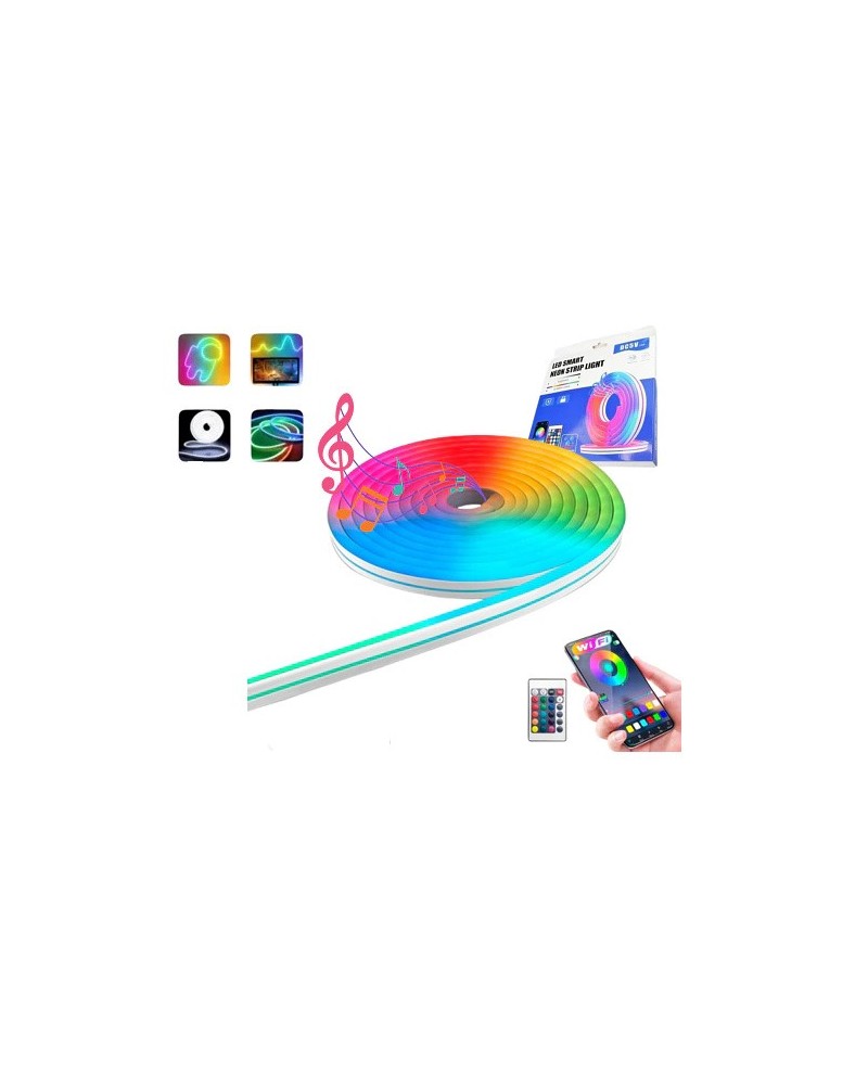 TIRA DE LED NEON RGB 5MTS SMART 2082 OM