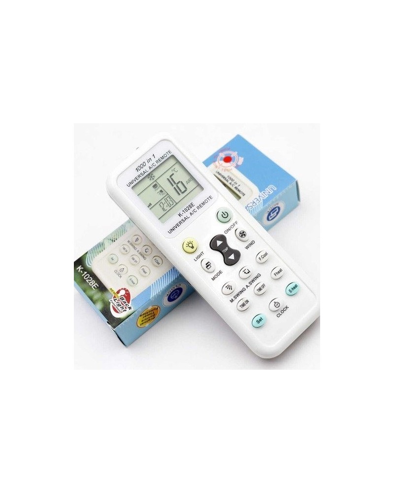 CONTROL REMOTO UNIVERSAL P/AIRE ACONDICIONADO K-1028E