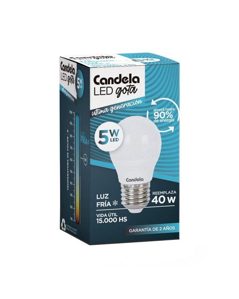 FOCO LED 5W LUZ FRIA CANDELA