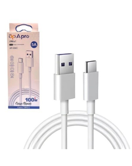 CABLE USB IPHONE 5AMP AP-001 APRO