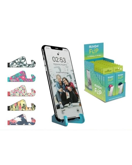 SOPORTE P/CELULAR DISEÑO FLIP ECO RINGO