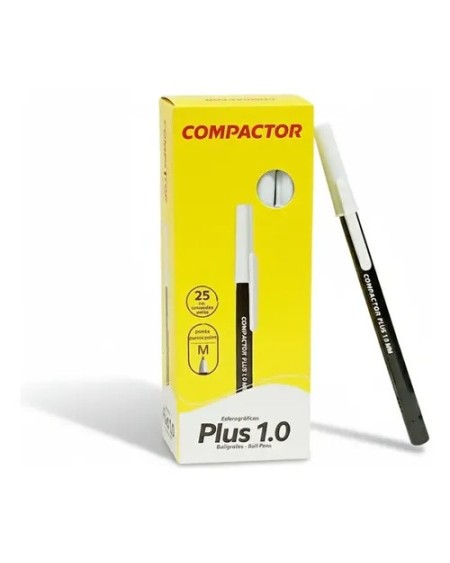 LAPICERA TRASO FINO COLOR NEGRO COMPACTOR