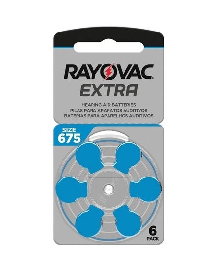 PILA 675 EXTRA PR44 1.45V RAYOVAC
