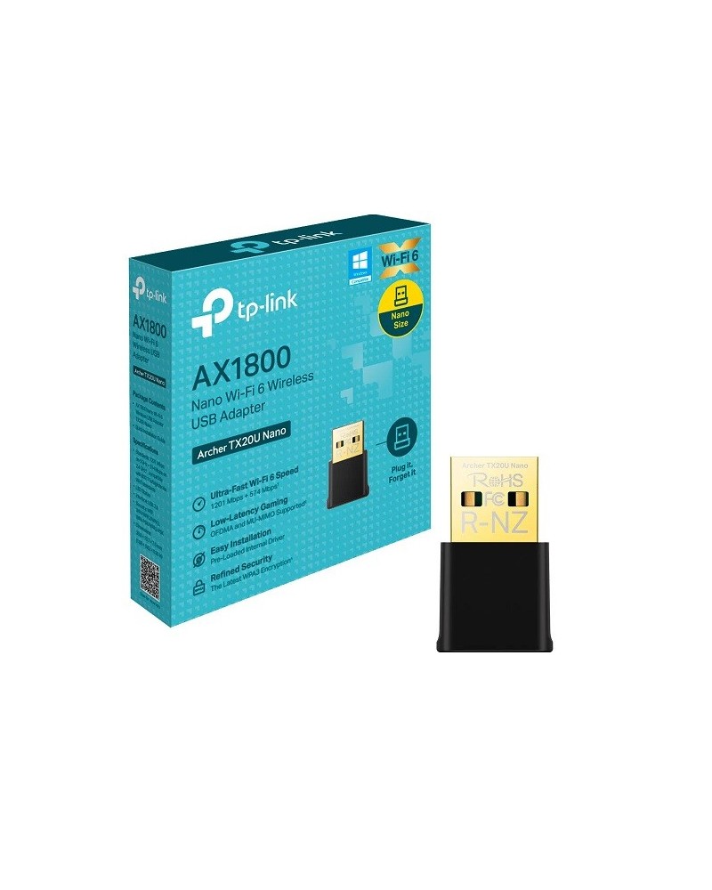 ETH USB WLS NENO WI-FI6 AX1800 TP-LINK
