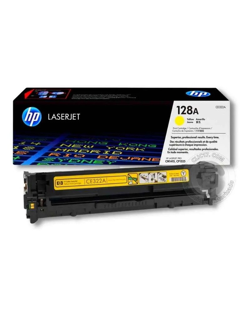 TONER HP CE322 AMARILLO PARA CM1415 CARTRIDGE
