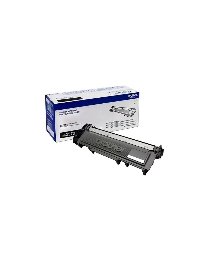 TONER BROTHER TN2370 PARA HL-2360D/2305W/25250DW/L2740DW GLOBAL ELECTRONICS