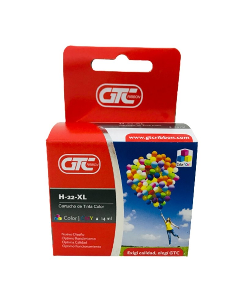 CARTUCHO HP GT 22XL COLOR 14.7ML GTC
