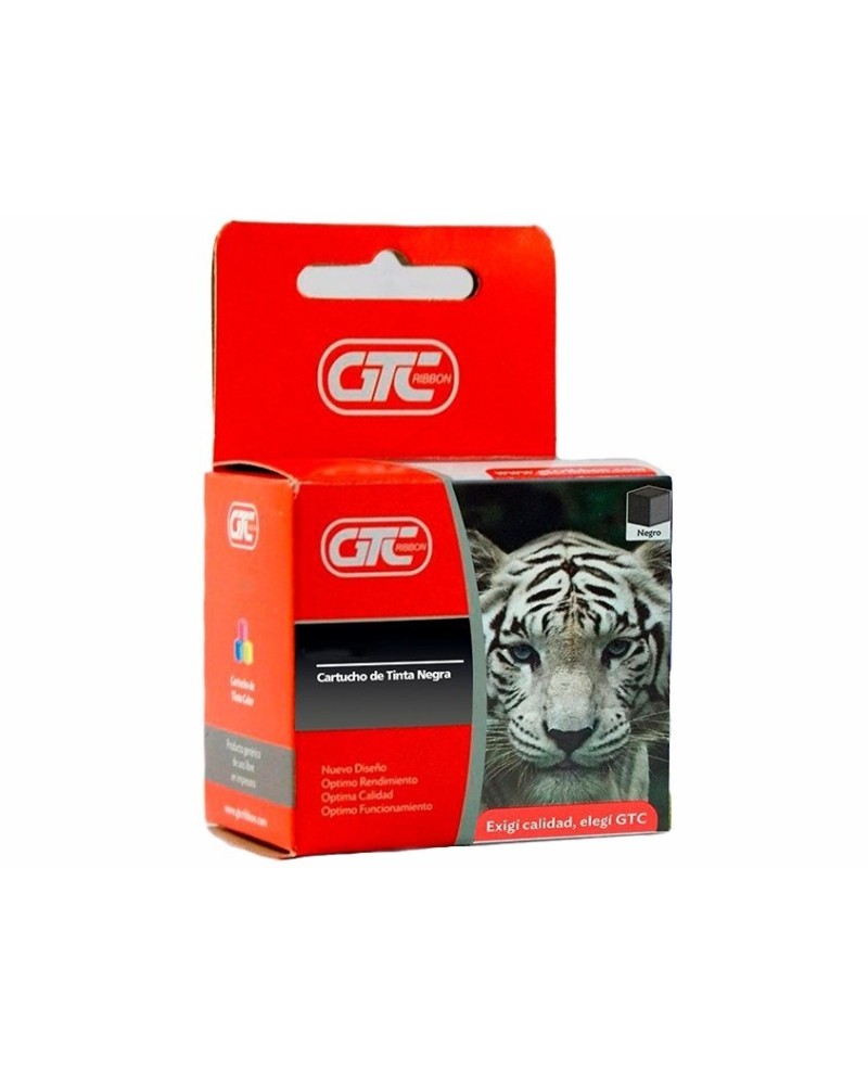 CARTUCHO HP GT 21XL NEGRO 19ML GTC