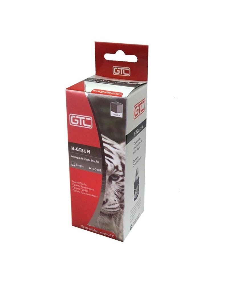 TINTA HP NEGRA H-GT51N 100ML P/HP 5810/5820 GTC