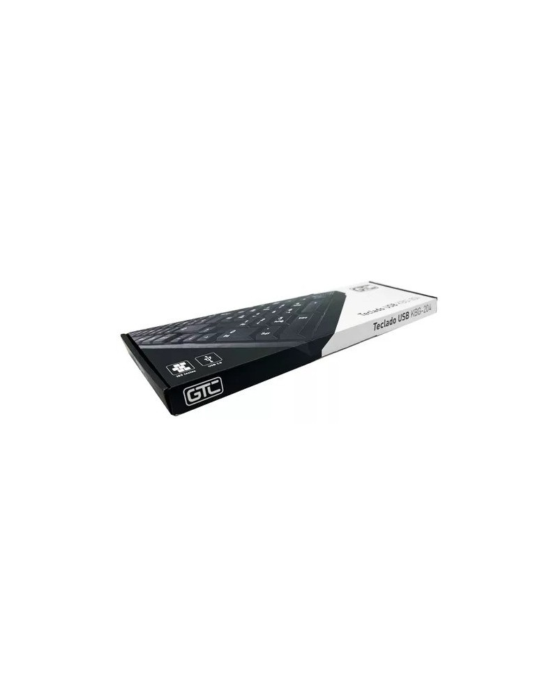 TECLADO USB NEGRO MULTIMEDIA KBG-207 GTC