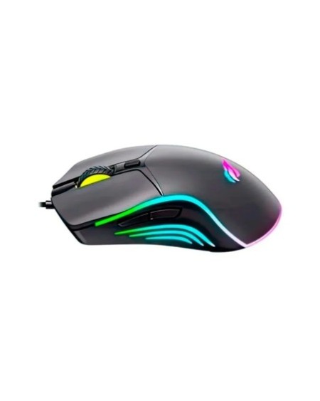MOUSE GAMER NEGRO PROGRAMABLE RGB GAMENOTE MS1029-BK HAVIT